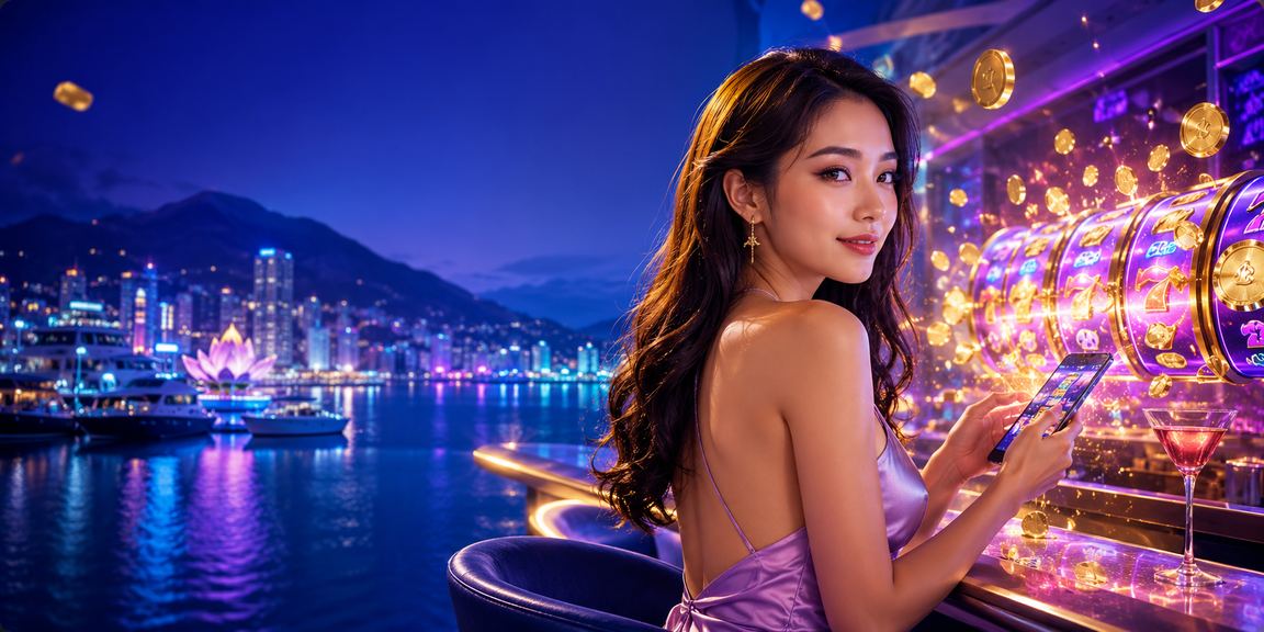 Màn hình slots neon sáng rực tại Nha Trang – trải nghiệm game jackpot về đêm